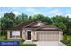 Charming single-story home with a two-car garage, well-maintained lawn, and tasteful shutters at 4869 Sutherland St # Lot 55, Spring Hill, FL 34609