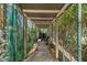 Enclosed backyard area offering privacy and security, ideal for outdoor storage or other potential uses at 852 3Rd Ave S, Tierra Verde, FL 33715