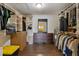 Walk-in closet with shelving and storage at 4318 River Birch Dr, Spring Hill, FL 34607