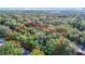 Expansive wooded lot with mature trees offers privacy and a tranquil setting at 6008 Angus Valley Dr, Wesley Chapel, FL 33544