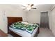 Bedroom featuring a cozy bed and dinosaur decor at 1739 Broad Winged Hawk Dr, Ruskin, FL 33570