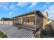 Exterior view of a screened-in lanai offering outdoor living and entertaining at 1739 Broad Winged Hawk Dr, Ruskin, FL 33570