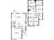 Detailed floor plan showcasing the layout of the home, including room dimensions and features at 30863 Wild Juniper Ct, Brooksville, FL 34602