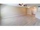 Spacious living room with tile floors and modern lighting at 4510 Limerick Dr, Tampa, FL 33610