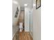 Modern bathroom with glass-enclosed shower and stylish vanity at 8309 Oakgren Rd, Brooksville, FL 34601