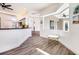 Breakfast nook with views and access to the lanai at 305 Lake Tahoe Ct, Englewood, FL 34223