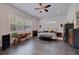 Expansive main bedroom with large windows and tile floors at 205 Bengal Cir, Oldsmar, FL 34677