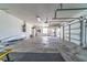 An oversized garage with an open layout and plenty of storage space for vehicles and equipment at 15200 Rawls Rd, Sarasota, FL 34240