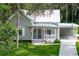 Charming home with covered porch, American flag and a spacious carport for parking at 304 Highland St, Brooksville, FL 34601