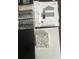 Design scheme featuring stone, cabinet, countertop, and paint color samples for a cohesive interior at 5469 Ocean Breeze Dr, Spring Hill, FL 34609