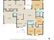 Floor plan of home layout at 14150 Prospect St, Spring Hill, FL 34609