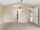 Main bedroom features a view into the Primary bath and walk-in closet at 14150 Prospect St, Spring Hill, FL 34609
