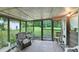 Inviting screened porch offering serene views of the backyard at 242 Zoller St, Brooksville, FL 34601