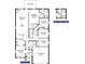 Detailed floor plan showing layout of bedrooms, bathrooms, kitchen, and living spaces at 5486 Ocean Breeze Dr, Spring Hill, FL 34609