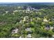 Expansive aerial view of a tree-lined neighborhood with lush landscaping and well-maintained homes at 39 Sunset Dr, Brooksville, FL 34601