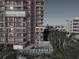 Partial view of condo balcony and shared pool at 15316 Gulf Blvd # 301, Madeira Beach, FL 33708