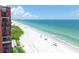 Wide sandy beach with ocean view at 15316 Gulf Blvd # 301, Madeira Beach, FL 33708
