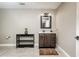 Bathroom with vanity, mirror, and tiled floor at 6628 1St N St, St Petersburg, FL 33702