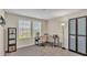 Bright home office with a desk, chair, and window at 11928 Frost Aster Dr, Riverview, FL 33579
