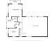 Second floor plan with bedrooms, bathrooms, and a balcony at 13065 Via Aurelia, Placida, FL 33946
