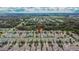 Aerial view showing home's location in a residential neighborhood at 12730 Lemon Pepper Dr, Riverview, FL 33578