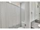 Bathroom with shower and toilet at 12730 Lemon Pepper Dr, Riverview, FL 33578