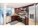 Modern kitchen featuring stainless steel appliances at 4837 Puritan Cir # 2505, Tampa, FL 33617