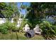 Peaceful backyard seating area with grill at 1479 S Evergreen Ave, Clearwater, FL 33756