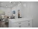 Open concept kitchen and living space with a large breakfast bar, perfect for entertaining guests at 2335 W Beach St, Tampa, FL 33607