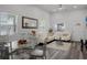Bright living room featuring modern decor, lots of windows, and an open concept layout for easy living at 2335 W Beach St, Tampa, FL 33607