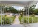 Inviting front porch with wrought iron railings overlooking the street at 2910 N 33Rd St, Tampa, FL 33605