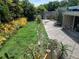 Large backyard with patio and plants at 3301 W Corona St, Tampa, FL 33629