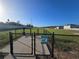 Community dog park with fenced-in area at 7559 Broad Pointe Dr, Zephyrhills, FL 33540