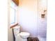 Simple bathroom with updated shower and toilet at 4911 W Juno St, Tampa, FL 33629