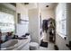 Clean bathroom with shower, toilet, and vanity at 4911 W Juno St, Tampa, FL 33629