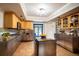 Spacious kitchen with stainless steel appliances and light wood cabinets at 4911 W Juno St, Tampa, FL 33629