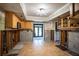 Kitchen undergoing renovation, showing exposed walls and wiring at 4911 W Juno St, Tampa, FL 33629