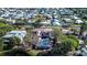 Aerial view showing a house nestled among other homes at 6626 1St N St, St Petersburg, FL 33702