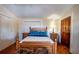 Bedroom with full-size bed and two closets at 6626 1St N St, St Petersburg, FL 33702