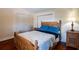Bedroom with a full-size bed and ample closet space at 6626 1St N St, St Petersburg, FL 33702
