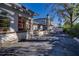 Rear exterior showcasing unique architectural design at 6626 1St N St, St Petersburg, FL 33702