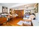 Bright office space with wooden desk and ample storage at 6626 1St N St, St Petersburg, FL 33702