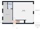Floor plan of floor 0 showing garage, bathroom, and hallway measurements at 1793 N Fort Harrison Ave, Clearwater, FL 33755