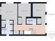 Floor plan of floor 2, showing layout of bathrooms, bedrooms, and landing at 1793 N Fort Harrison Ave, Clearwater, FL 33755