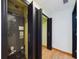 Utility closet features an HVAC unit along with electrical components at 1793 N Fort Harrison Ave, Clearwater, FL 33755