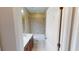 Bathroom featuring dark wood vanity with sink and combined shower and tub at 5406 Fishhawk Ridge Dr, Lithia, FL 33547
