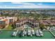 The waterfront condos offer boat docks, ocean views, and beautiful landscaping at 722 Pinellas Bayway S # 102, St Petersburg, FL 33715