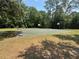 Outdoor basketball court surrounded by trees at 4506 Gentrice Dr, Valrico, FL 33596