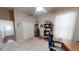 Comfortable bedroom featuring closet, ceiling fan, and carpeted floors, creating a cozy atmosphere at 4506 Gentrice Dr, Valrico, FL 33596
