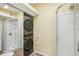 Bathroom featuring a stand-up shower and full-sized washer and dryer at 6621 La Mesa Rd, Land O Lakes, FL 34637